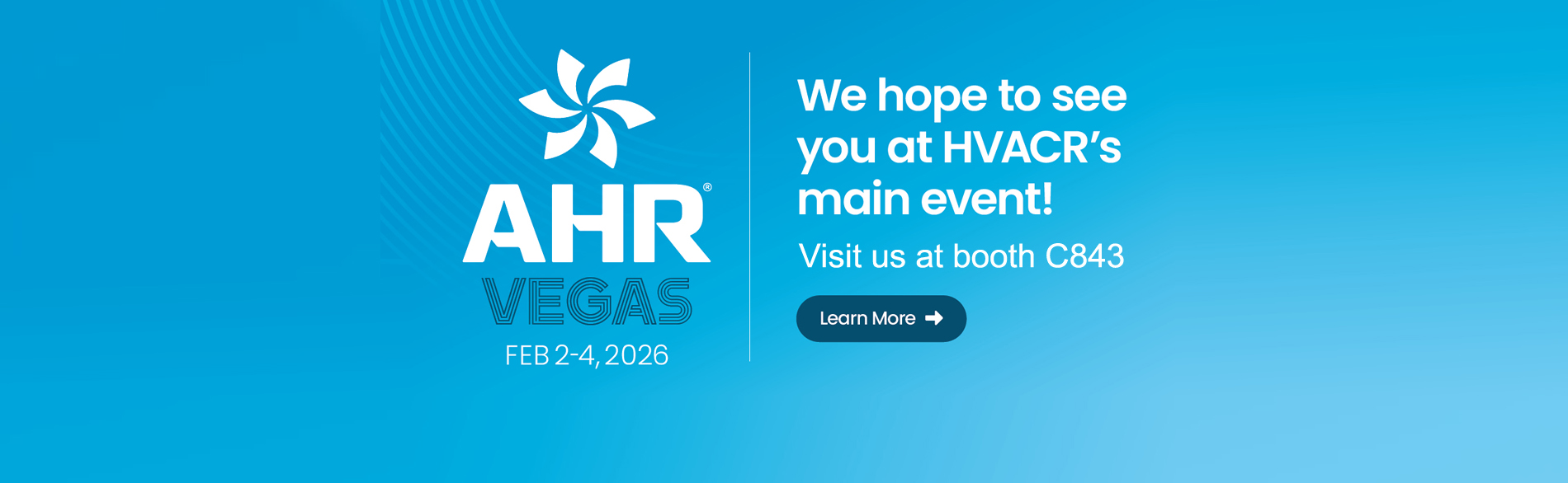 Visit Us at AHR Expo 2026